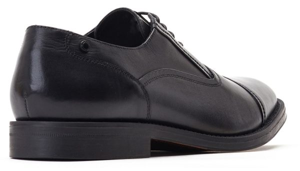 Base London Wilson Waxy Mens Leather Lace Up Oxford Shoe Online now