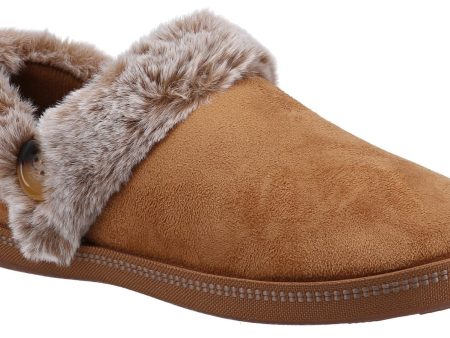 Skechers 167219 Cozy Campfire Fresh Toast Womans Casual Comfort Slipper Hot on Sale