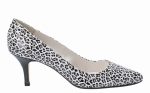 Cefalu Isa Womens Animal Print Suede Dress Court Shoe Online now