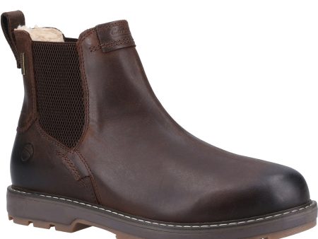 Cotswold Snowshill Mens Waterproof Warm Lined Chelsea Boot Sale