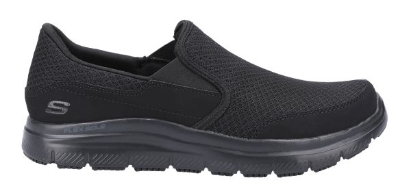 Skechers 77048EC Flex Advantage McAllen Mens Slip On Work Shoe For Discount