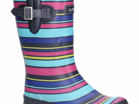 Cotswold Paxford Womens Colourful Mid Calf Wellington Boot Online Sale