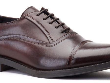 Base London Wilson Waxy Mens Leather Lace Up Oxford Shoe Sale