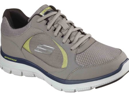 Skechers 232222 Flex Advantage 4.0 True Clarity Mens Waterproof Trainer Cheap