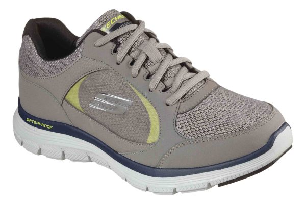 Skechers 232222 Flex Advantage 4.0 True Clarity Mens Waterproof Trainer Cheap