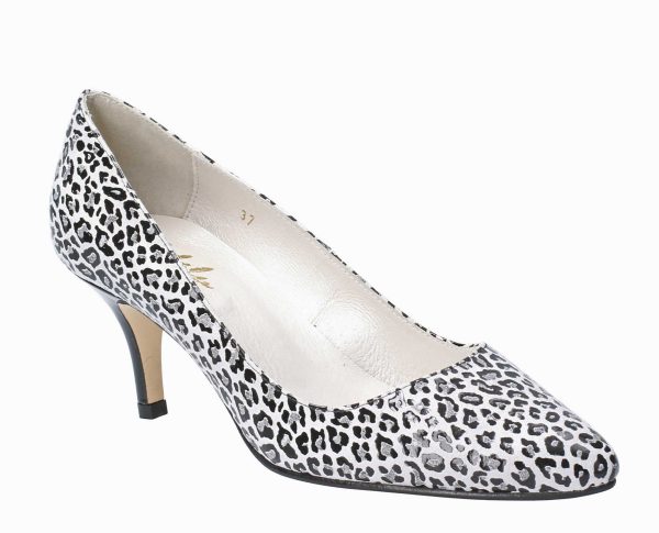 Cefalu Isa Womens Animal Print Suede Dress Court Shoe Online now