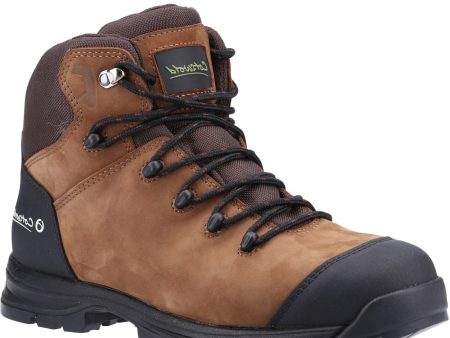 Cotswold Longborough Mens Waterproof Lace Up Walking Boot For Cheap