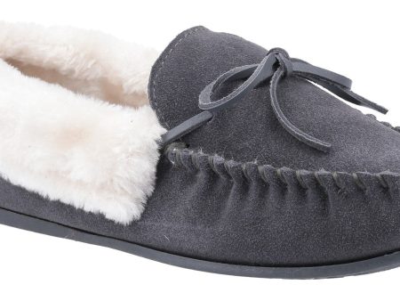 Cotswold Sopworth Womens Slip on Moccasin Slipper Online Hot Sale