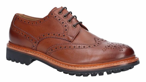 Cotswold Quenington Commando Mens Rugged Sole Brogue Shoe Online now