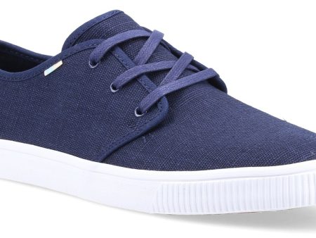 TOMS Carlo Sports Mens Canvas Lace Up Trainer Discount