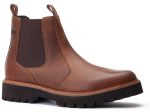 Base London Ragnar Tumbled Mens Leather Chelsea Boot Hot on Sale