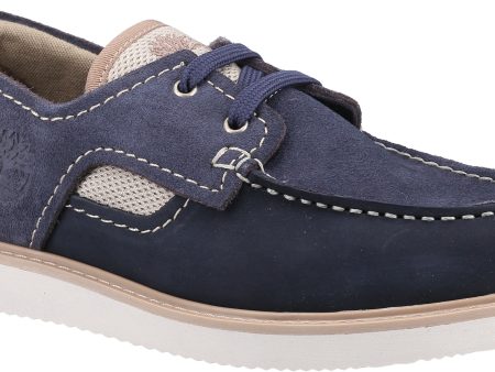 Timberland A2AGD Newmarket II 2 Eye Mens Leather Boat Shoe Fashion